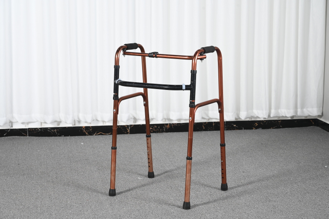 Aide &agrave; la marche pliable en alliage d'aluminium