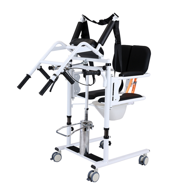 S&uuml;ngər Yastıqlı Hidravlik Lift Xəstə Transfer Kreslosu 