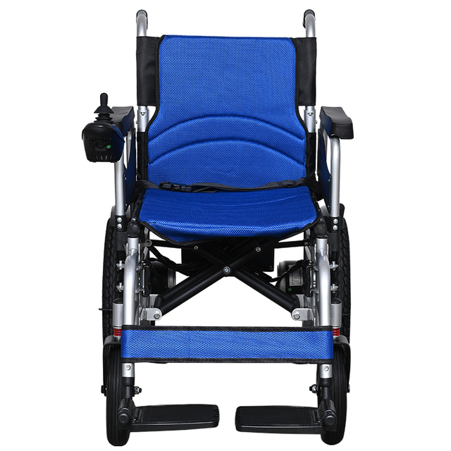 Silla de ruedas el&eacute;ctrica plegable con bater&iacute;a de plomo-&aacute;cido 